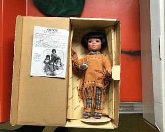 Artaffects Native American Doll.