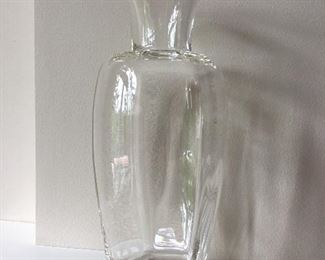 Crystal Vase - blown glass