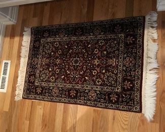 3ft 7in x 2ft. 2-1/2in Wool Area Rug. (Purchased from Pande Cameron)