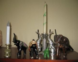 Elephant Knick Knack Collection 