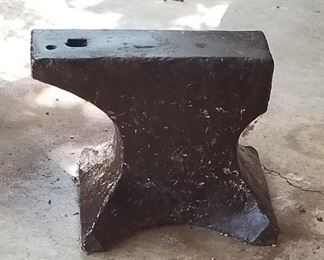 Antique blacksmith anvil