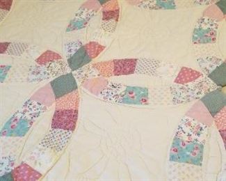 Child size wedding ring quilt