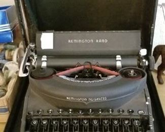 Vintage typewriter