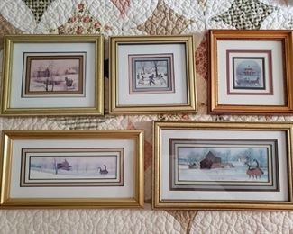Small P Buckley Moss prints