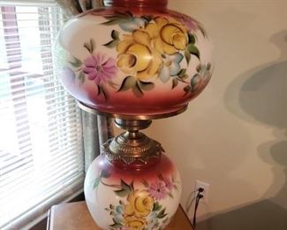 Another floral lamp