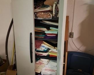 More material...storage cabinet