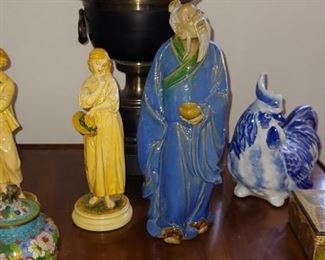 Miscellaneous ceramic figurines