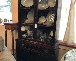 Early 1930's China Hutch.  Not overly big.