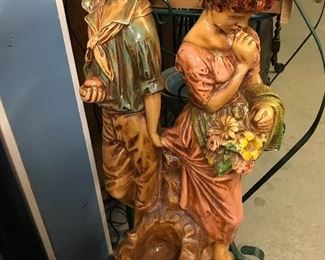 Wonderful Garden figures.  Great for screened porch