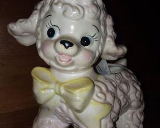 Vintage Ceramic Lamb