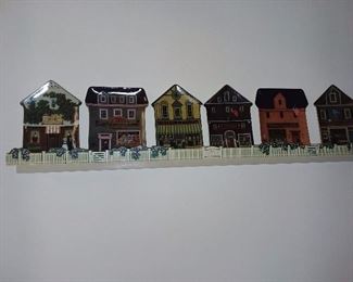 Ceramic House Plate Collection