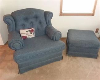 Chair & Ottoman