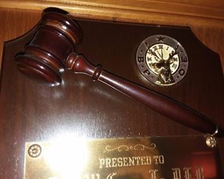 Elks Lodge Commemorative Plaque