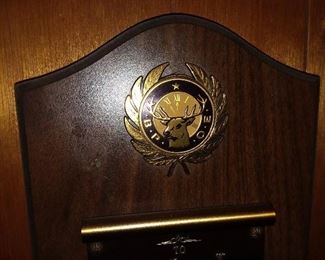 Elks Lodge Commemorative Plaque