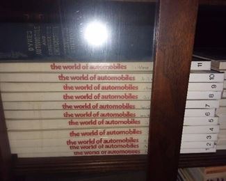 The World Of Automobiles Book Set
