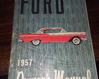 Ford 1957 Owner's Manual