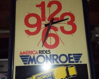 America Rides Monroe Clock