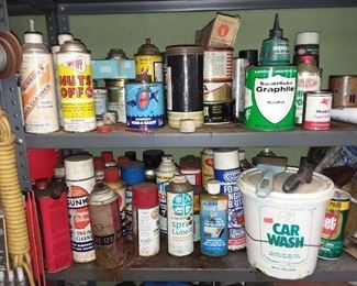 Assorted Advertising Cans
