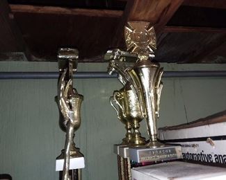 Assorted Car Trophies