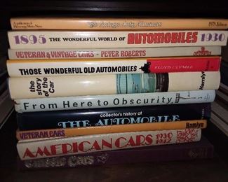 Assorted Car Themed Books