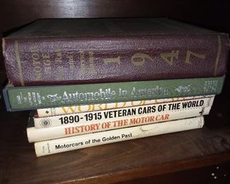 Assorted Car Themed Books