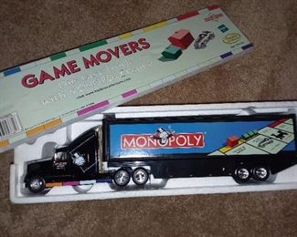 Game Movers Truck Monopoly