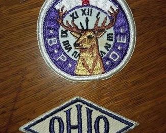Ohio Rail Line & Elks Lodge Patch