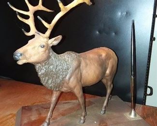 Elks Lodge Award Desk Set