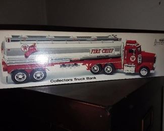 Texaco Collector's Truck Bank