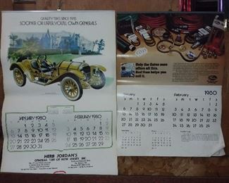 Vintage Paper Calendars