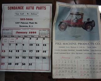 Vintage Paper Calendars