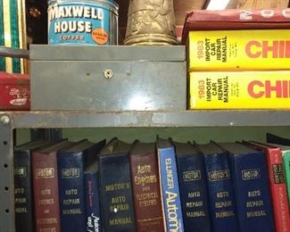 Assorted Car Manuals & Books