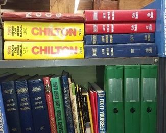 Assorted Car Manuals & Books