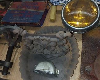 Handheld Spotlight W/ Bakelite Handle