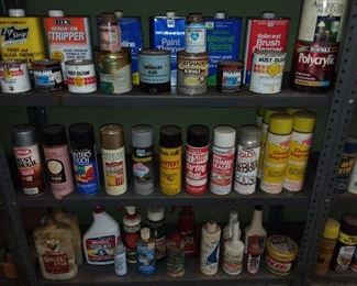 Vintage Advertising Cans