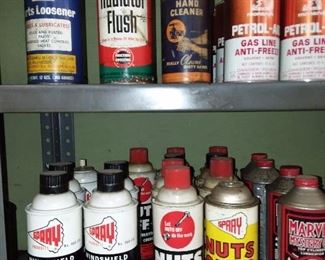 Vintage Advertising Cans