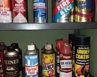 Vintage Advertising Cans