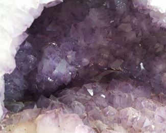 Huge crystal geode – 15” x 12” x 10”