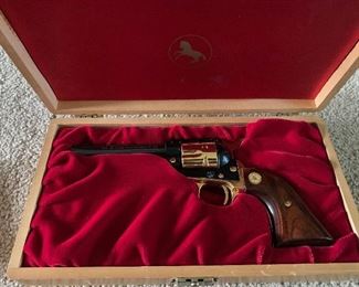 colt in wooden box