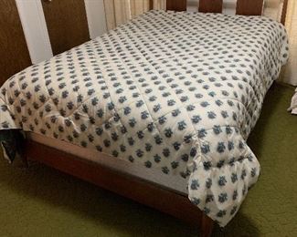 harmony house 1950's modern danish full size bed