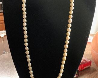pearl necklace