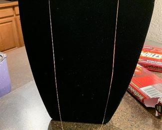 gold necklace