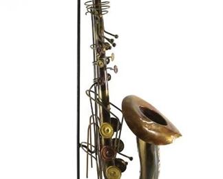 Metal art saxophone
