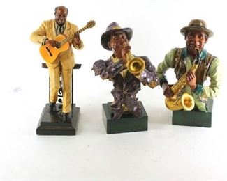 3 musician figures