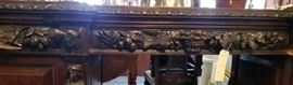 Wnderful, heavily carved sideboard