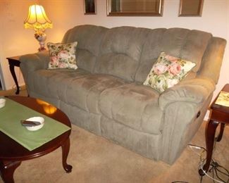 sofa double recliner