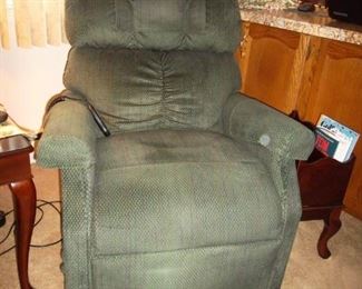 power recliner lift chair - SPOT IS ON OUR CAMERA
