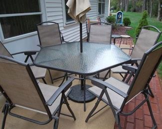 outdoor patio set