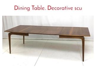 Lot 897 Lane American Modern Dining Table. Decorative scu