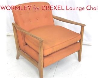 Lot 964 Mid Century EDWARD WORMLEY for DREXEL Lounge Chai